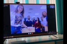  A Skype meeting between Manara University and the Belarusian University