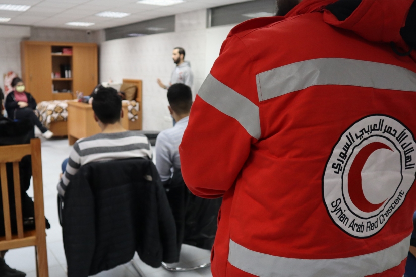 First aid course - Syrian Arab Red Crescent