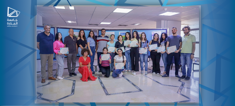 Manara University Holds a Painting Workshop, entitled “Unlimited Creativity 2”
