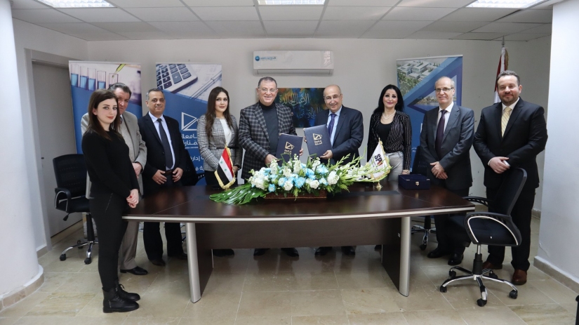 Manara University signed a memorandum of understanding with the Syrian Private University