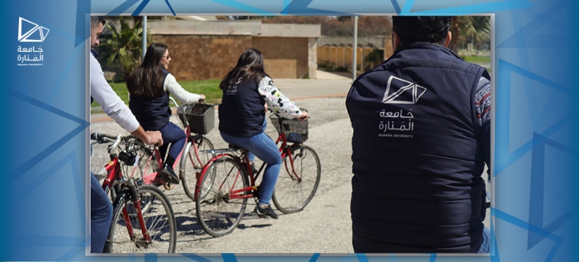 Bike tour organized by Manara University 